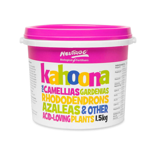 Neutrog Kahoona Garden Fertiliser - 1.5kg - Pelletised - Acid-Loving Plants - Auzzistore