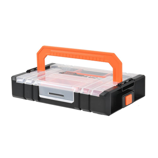 Tactix Interlock Case - Storage Box 258mm x 166mm x 58mm - Organise Small Items – view 2 - Auzzistore