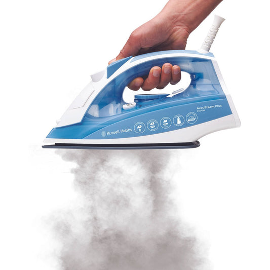 Russell Hobbs Accusteam Plus Steam Iron - 2400W - 300ml Water Tank - Ceramic Soleplate – view 2