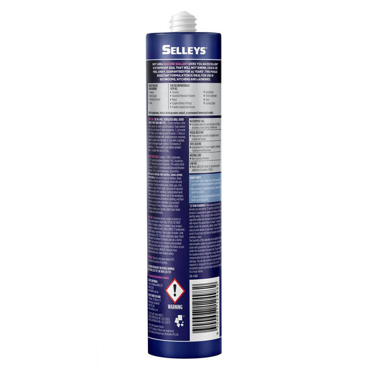 Selleys 300g Waterproof Silicone Sealant - Light Grey - 25-Year Guarantee – view 2 - Auzzistore
