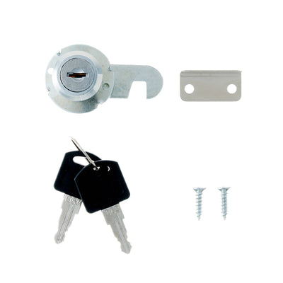 Taskmaster Drawer Lock - 19mm x 16mm - Includes 2 Keys - Security Use