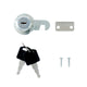 Taskmaster Drawer Lock - 19mm x 16mm - Includes 2 Keys - Security Use