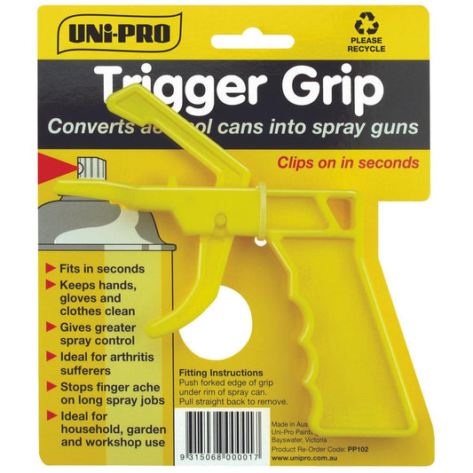 UNi-PRO Spray Can Trigger Grip - 125mm - Plastic - Arthritis Relief
