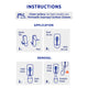 Permastik Small Clear Kitchen Hooks 30 Pack - 25mm x 40mm - Holds 500g