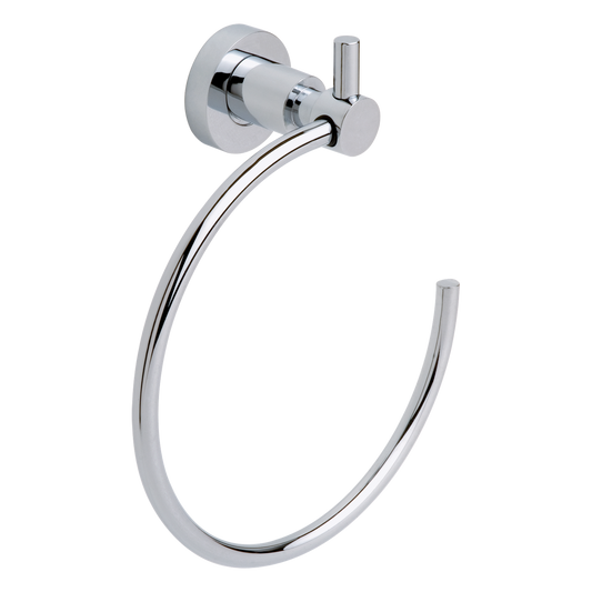 Tesa Loxx Towel Ring - Self-Adhesive Chrome Metal - 185mm x 205mm