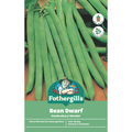 Mr Fothergill Dwarf Bean Seeds 10 Weeks Green High Yield