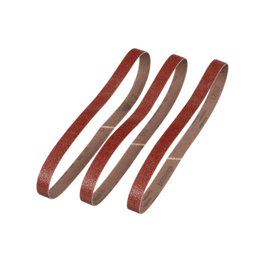 Irwin Powerfile Belt 3 Pack - 13mm - 60 Grit - Aluminium Oxide - Medium Stock Removal – view 2 - Auzzistore