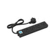 Hpm 4 Outlet Black General Purpose Surge Protected Powerboard – view 2