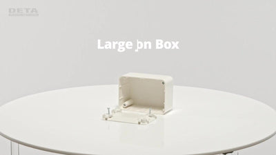 Deta Large Junction Box - 4 x 40A Connectors - Polycarbonate - Insulated