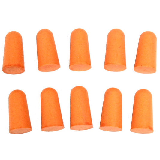 Craftright Ear Plugs - 5 Pairs - Hi-Vis Orange - Polymer - Comfort Fit