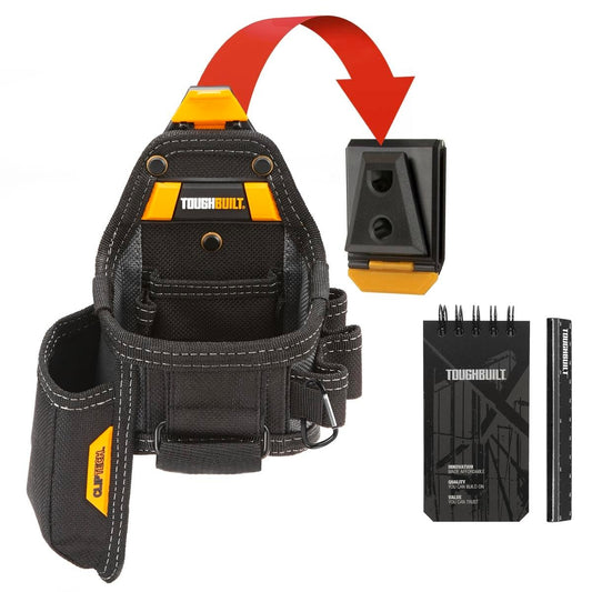 Toughbuilt Tape Measure Pouch - 6-Layer Polyester - Weather Resistant - Auzzistore