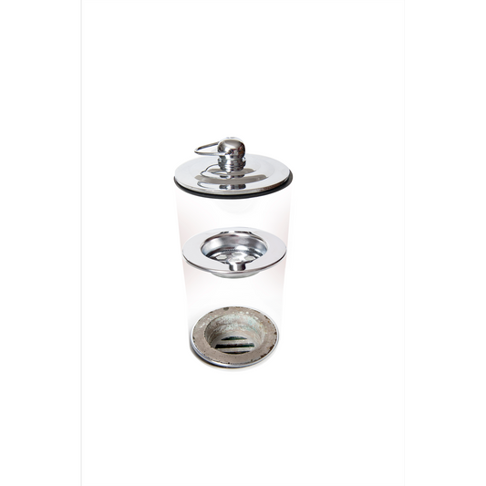 Ezyfix 40mm Chrome Retrofit Waste Insert - Brass - Easy Install - Durable – view 2 - Auzzistore