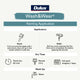 Dulux Wash Wear Interior Paint - 2L - Extra Bright - Low Sheen - Washable
