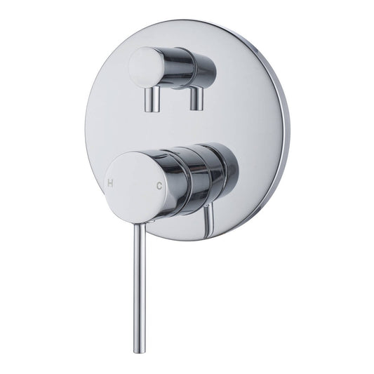 Mondella Resonance Diverter Shower Mixer 35mm - Chrome - Precise Flow