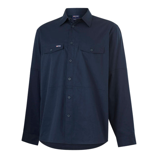 Citeco Long Sleeve Shirt 3XL - Navy - UPF 50+ Sun Protection - Breathable Cotton – view 2