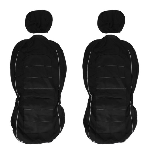 All Set Mesh Front Cover Seat 2 Pack - Universal Fit - 520mm x 1100mm - Durable Protection