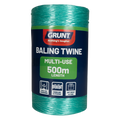 Grunt 500m Green Baling Twine - Synthetic Polypropylene - Tough & Durable