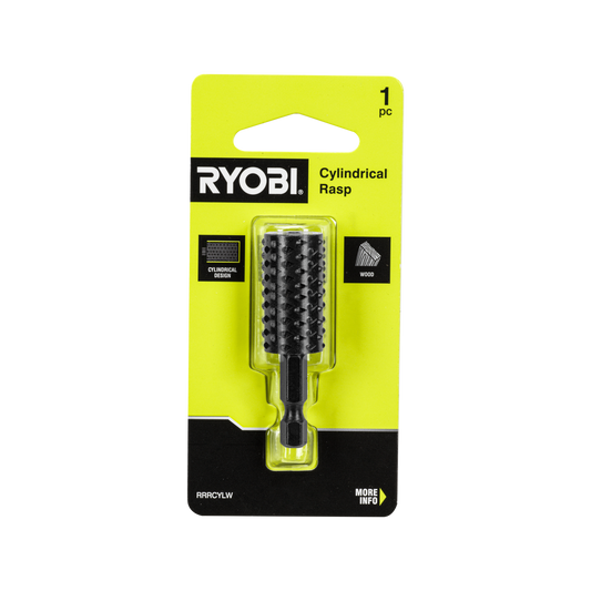 Ryobi Cylindrical Wood Rasp - 55mm - Carving & Shaping Tool - Auzzistore