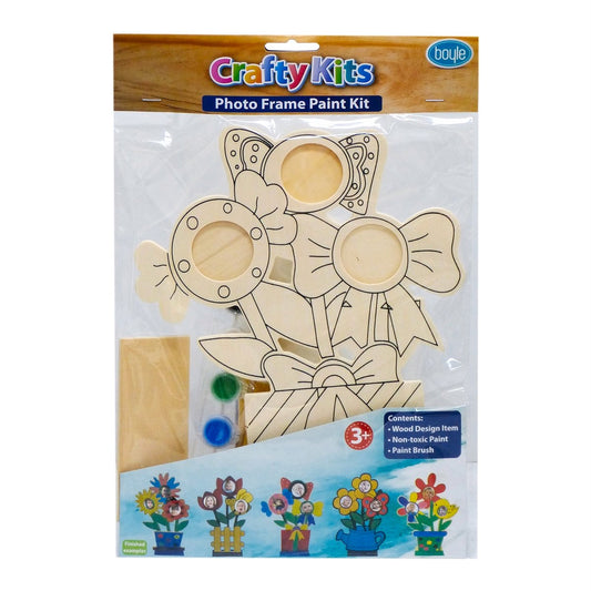 Boyle Photo Frame - 3cm - Plywood - Assorted Designs – view 2