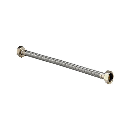 Kinetic 150mm Stainless Steel Flexible Braided Hose Water Connector - Durable Plumbing Accessory - 1/2" Female BSP Connections - Auzzistore