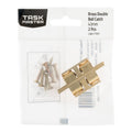 Taskmaster Double Ball Catch - 43mm - Solid Brass - 2 Pack - Durable