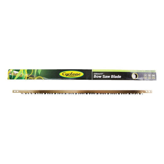 Cyclone 21" Green Bow Saw Blade - 530mm High Carbon Steel - Durable
