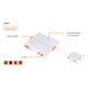 Tactix 18 Compartment Storage Box - 330mm x 53mm x 362mm - Customisable Dividers