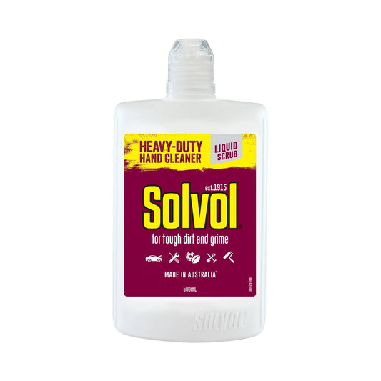 Solvol Liquid Hand Cleaner 500ml Citrus Oils Fine Granules Moisturising
