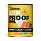 Taubmans 1L Accent Low Sheen Sunproof Exterior Paint - UV Protection - Self-Priming