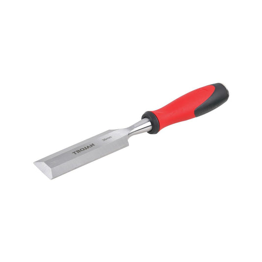 Trojan 38mm Wood Chisel - Full Tang Blade - Metal Striking Cap - Durable - Auzzistore