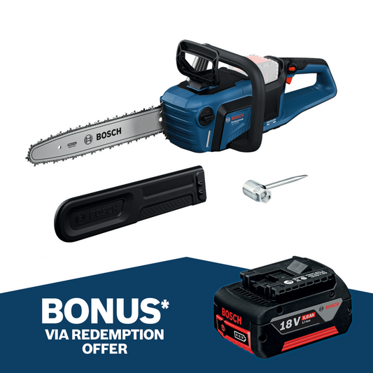 Bosch 18V Professional Chainsaw - 40cm Bar - Brushless Motor - OptiCut - Auzzistore