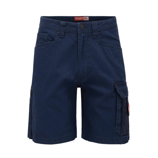 Hard Yakka Navy Legends Cargo Short 82R Cotton Tough Relaxed Fit