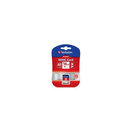 VERBATIM SDHC 16GB (Class 10) Up to 45MB/Sec 300X read speed