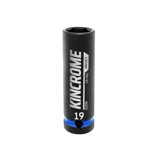 Kincrome 19mm Deep Impact Socket 1/2" Cr-Mo Steel Durable