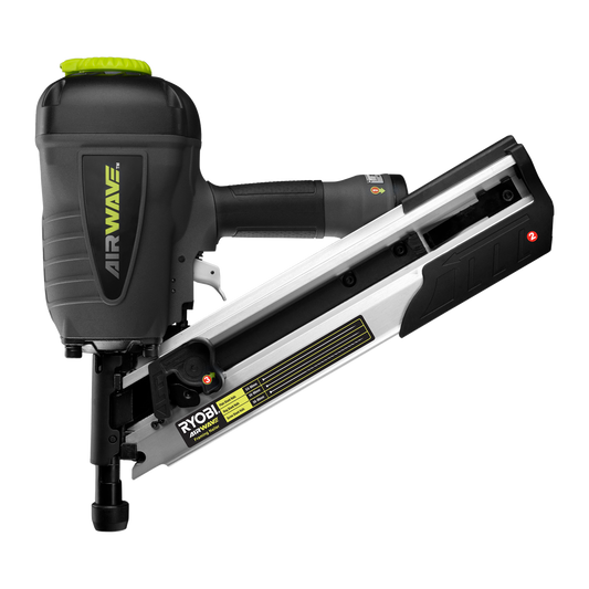 Ryobi Airwave Clipped Head Air Framing Nailer - 70 Nails - 50-90mm – view 2 - Auzzistore