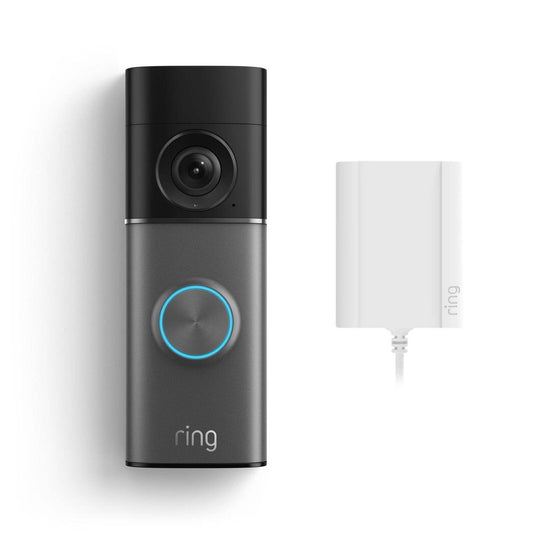 Ring Wired Video Doorbell Pro 3rd Gen 4K Plug In - 49mm x 138mm - Night Vision