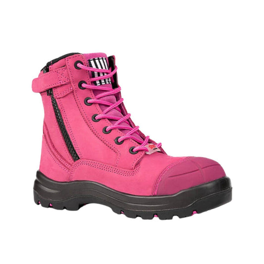 Shewear Achieves Hot Pink Womens Safety Workboots Size 5 - Lightweight - Comfortable – view 2