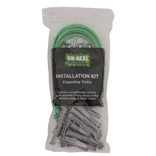 Un Real Accessories Trellis Installation Kit - 25cm - Plastic - Easy Install