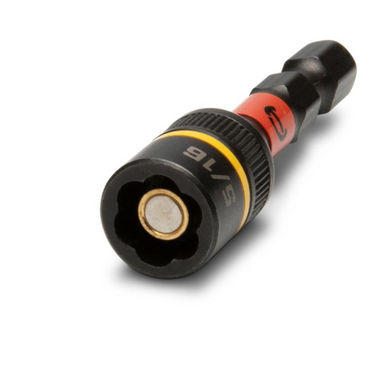 Crescent Bolt Biter Impact Nut Driver & Extractor 5/16" x 1-7/8" - Durable, Bi-Directional Design - Auzzistore