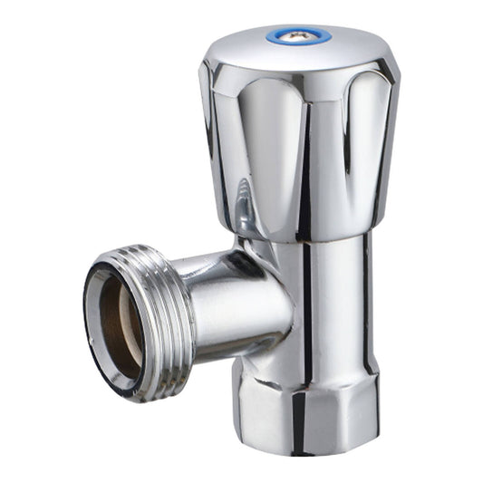 Syneco 20mm Chrome 1/2 Turn Washing Machine Cock - Lead-Free Brass - WaterMark Certified