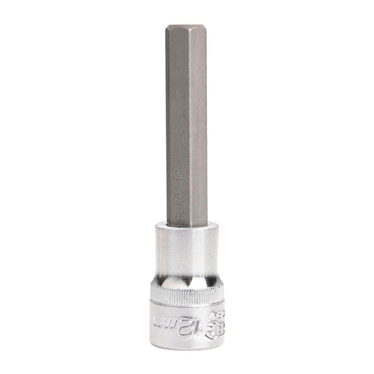 Kincrome 12mm Hex Bit Socket - 100mm Chrome Vanadium Steel - Durable - Auzzistore