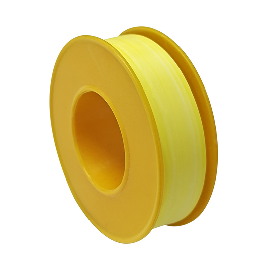 Kinetic Gas Thread Seal - 12mm x 10m - Yellow - PTFE - Gas Safety Certified - Auzzistore