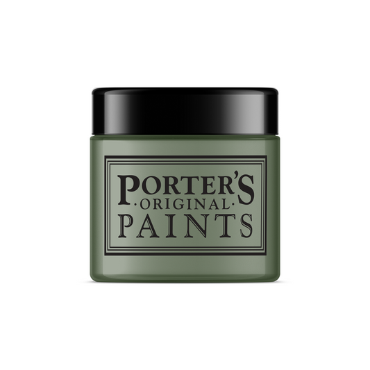 Porter S Washable Paint - 100ml - Bayleaf - Eggshell Finish - 0.1L - Auzzistore