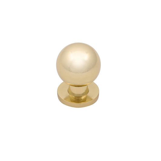 Prestige Brass Knob - 15mm - Copper - Contemporary Design