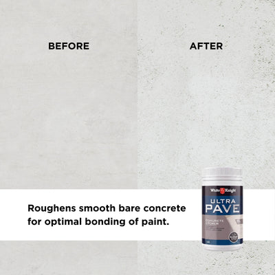 White Knight Ultra Pave Concrete Etcher 1kg Non-Toxic Easy Use