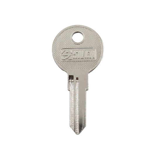 Ehi hf75r Silver Blank Key - Nickel Plated Brass - 54mm x 23mm - Key Cutting - Auzzistore