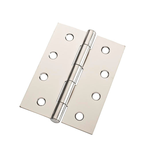 Lane Butt Hinge - Polished Chrome - 100 x 75 x 1.6mm - Durasmooth