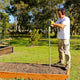 Jack Fencing Accessory Lil Driver Post and Stake - 60mm x 350mm - Steel