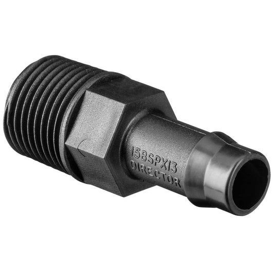 Toro 13mm Tail x 15mm BSP Male Director - Polypropylene - Durable - Auzzistore