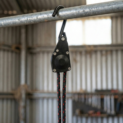 Grunt Rope Ratchet Tie Down 6mm x 240cm Easy Secure Load Solution